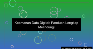 grafik keamanan data digital