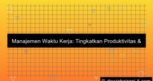 manajemen waktu kerja
