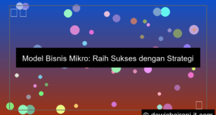 grafik model bisnis mikro