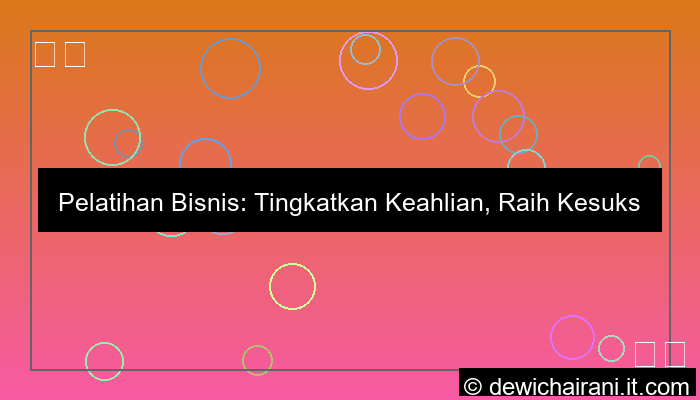 grafik pelatihan bisnis