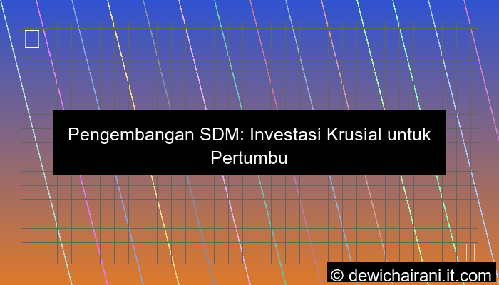 grafik pengembangan sdm