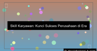 grafik skill karyawan