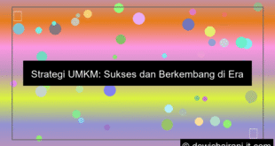 ilustrasi strategi umkm