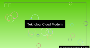 teknologi cloud modern