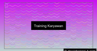 training karyawan